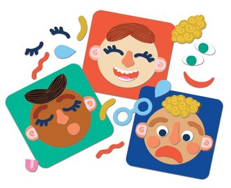 Zestaw magnetyczny Emocje na twarzy Manhattan Toy