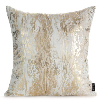 Dekorační polštář MRAMOR I. krémová 45x45 cm Mybesthome