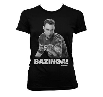 Tričko The Big Bang Theory - Sheldon says BAZINGA!, XL