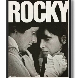Plakát, Obraz - Rocky & Adrian - Vintage, 50 × 40 cm