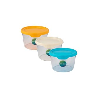 PRAKTIK, MAX - dóza s víčkem 0,2 l, průměr 10 cm, výška 6 cm