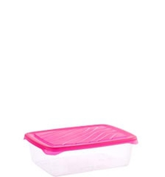 Mega Plast, Dóza Frigo basic 18,5 x 14,5 x 6 cm (0,95 l), růžová, žlutá, modrá nebo zelená