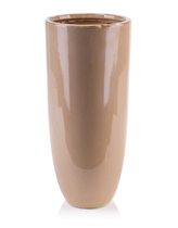 YANDA BEIGE Wazon 13xh29,5cm