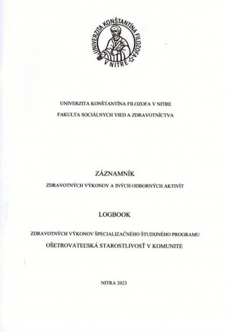 Záznamník zdravotných výkonov a iných odborných aktivít
