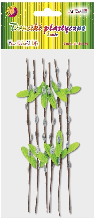 Bazie dł. 31 cm, w op. 6 gałązek DPW-6172, Aliga