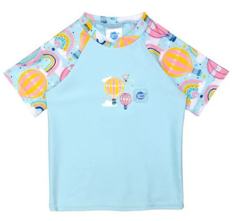 Splash About Plážové UV triko pro děti krátký rukáv Up and Away Vel. (3-4 roky)