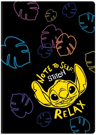 Zeszyt A4 60 k. linia Disney Black Stitch wzór 2, Patio