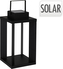 LATARNIA SOLARNA H42CM CZARNA
