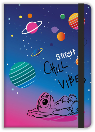 Notes A5 80 k. linia z gumką Disney Black Stitch wzór 3 CoolPack, Patio