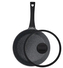 ZWIEGER BLACK STONE Patelnia 24cm +pokrywa 24cm