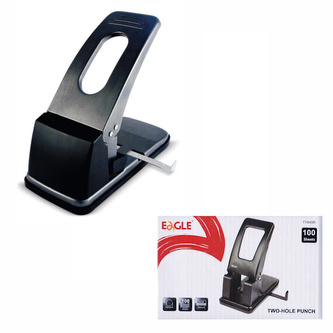 Dziurkacz do 100 kartek czarny 845-R, Eagle