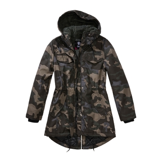 Kabát Brandit Ladies Marsh Lake Parka - darkcamo, M