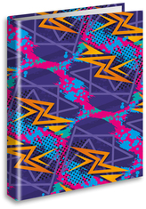 Segregator A5 2R różne wzory Zygzaki T0105, Penmate