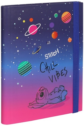 Teczka z gumką A5 3cm Disney Black Stitch wzór 1, Patio