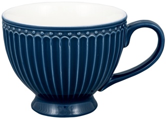 Porcelánový hrnek na čaj Alice Dark Blue
