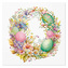 Ubrousky PAW L 33x33cm Easter Wreath