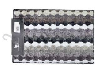 ZAC Dywanik Łazienkowy 40x60cm paski szary