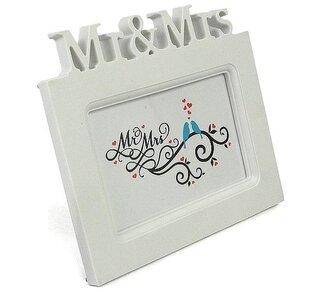 Ramka na zdjęcia 15x10cm Mr&Mrs;