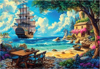 ANATOLIAN Puzzle Pirátská zátoka XL 260 dílků