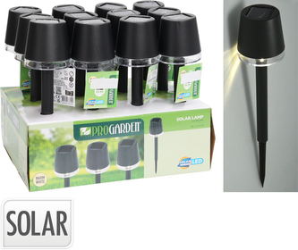 LAMPA SOLARNA 8X29CM CZARNA