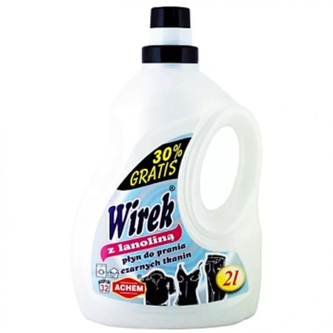 WIREK Płyn do prania 2L czarny z lanoliną