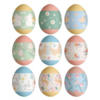 Owijki termokurczliwe na jajka 9szt