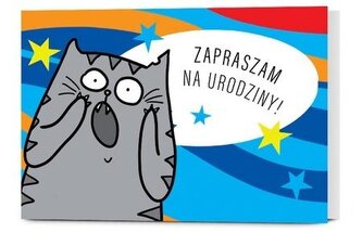 Zaproszenie Urodziny (10szt)