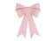 Kokarda dekoracyjna DIY jasno różowa 55x71cm