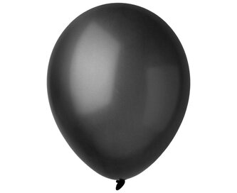 Balony Decomex metallic Black 100szt