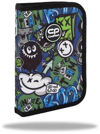 Piórnik jednoklapkowy bez wyposażenia Clipper Monster Team CoolPack, Patio