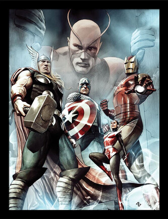 Obraz na zeď - Marvel Classic - Captain America: Hail Hydra Vol 1, 34.3 x 44.5 cm