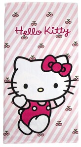 Dětský ručník - osuška Hello Kitty: Postava (70 x 140 cm)