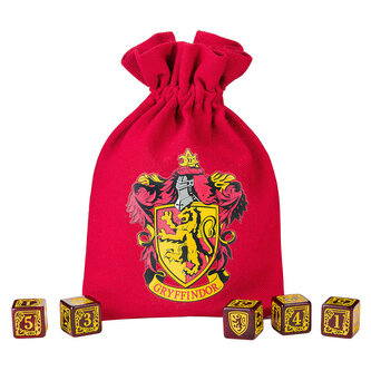 Sada kostek a váček Harry Potter - Nebelvír