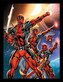 Obraz na zeď - Deadpool - Corps Action Pose, 34.3 x 44.5 cm