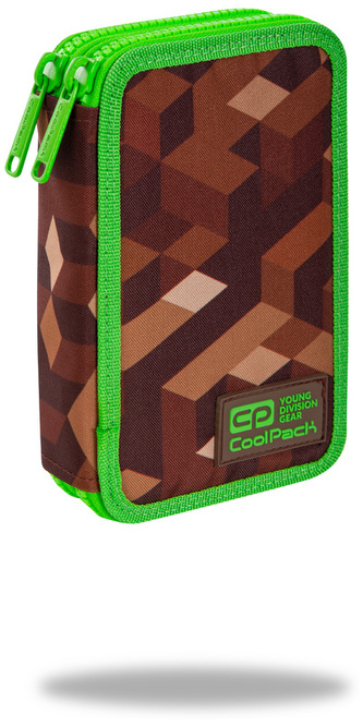 Piórnik podwójny z wyposażeniem Jumper 2 City Jungle CoolPack, Patio