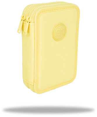 Piórnik podwójny z wyposażeniem Jumper 2 Pastel Powder Yellow CoolPack, Patio