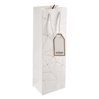 Dárková taška mřížka 12x9x36 cm