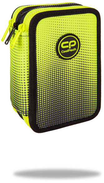 Piórnik potrójny z wyposażeniem Jumper 3 Gradient Lemon CoolPack, Patio