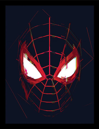 Obraz na zeď - Spider-Man: Miles Morales - Close Up, 34.3 x 44.5 cm