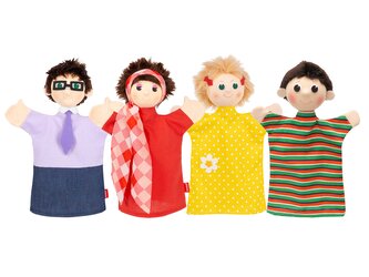 Sada maňásků-Rodina 4díl.