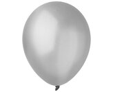 Balony Decomex metallic Silver 100szt