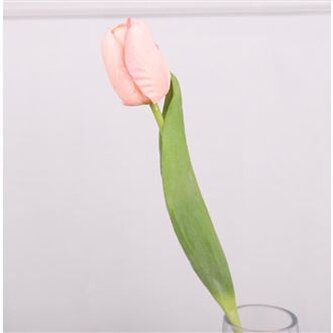 Umělý tulipán svetle růžový X6862-05