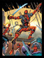 Obraz na zeď - Deadpool - Sword, 34.3 x 44.5 cm