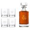 Karafa na whisky Dungeons & Dragons + 4 sklenice