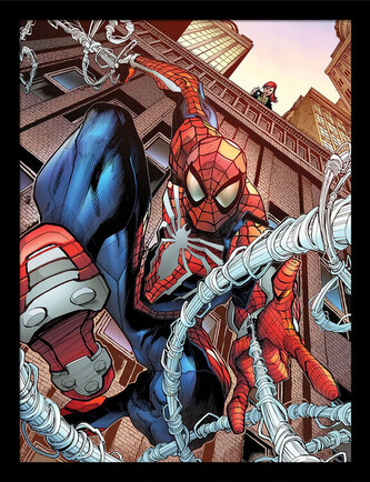 Obraz na zeď - Spider-Man - Shooting, 34.3 x 44.5 cm