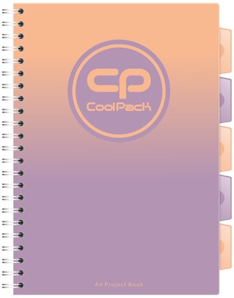 Kołonotes A4 Gradient Berry CoolPack, Patio