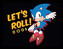 Obraz na zeď - Sonic the Hedgehog - Let's Roll, 44.5 x 34.3 cm