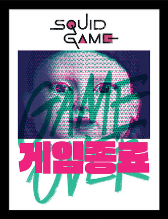 Obraz na zeď - Squid Game 2 - Game Over, 34.3 x 44.5 cm