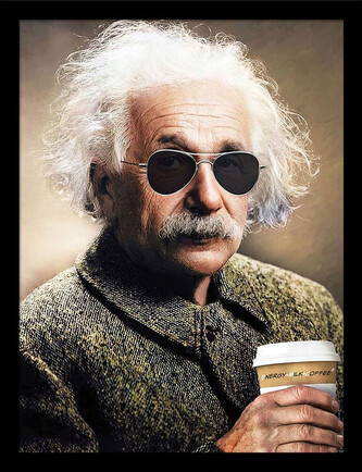 Obraz na zeď - Ada Ingram - E=Mcoffee, 34.3 x 44.5 cm