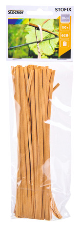 Drát vázací obalený papírem Stofix 20 cm Stocker (100 ks)